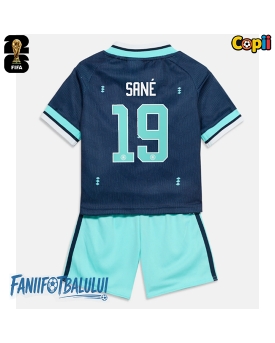 Germania Leroy Sane #19 Echipament de Fotbal Replică Mondial 2026 Copii Deplasare (+ Șorturi)